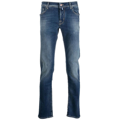 Jacob Cohen Blå Bomuld Jeans &amp; Bukser