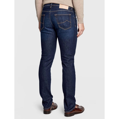Jacob Cohen Blå Bomuld Jeans &amp; Bukser