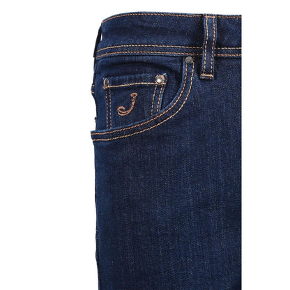 Jacob Cohen Blå Bomuld Jeans &amp; Bukser