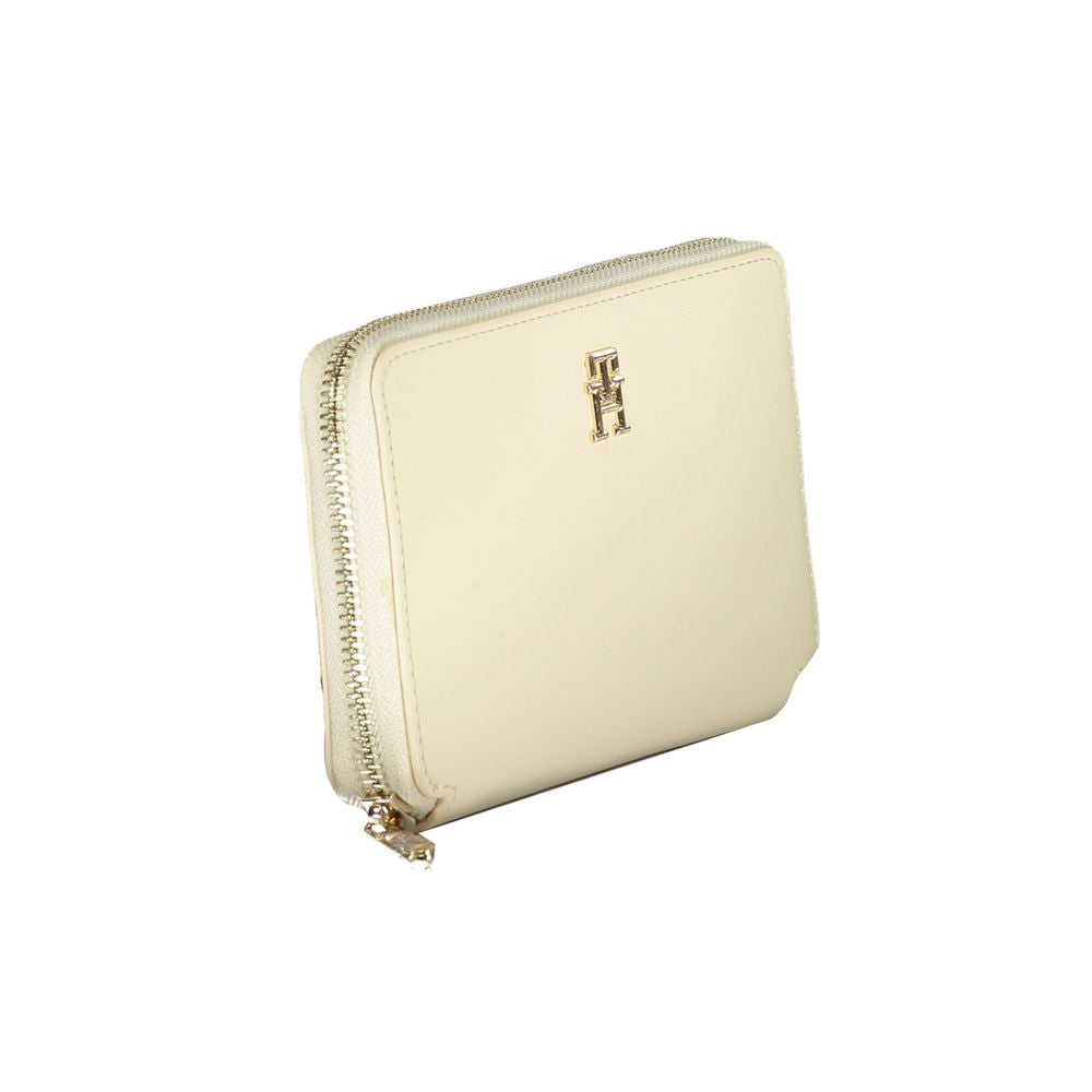 Tommy Hilfiger beige pung i polyethylen