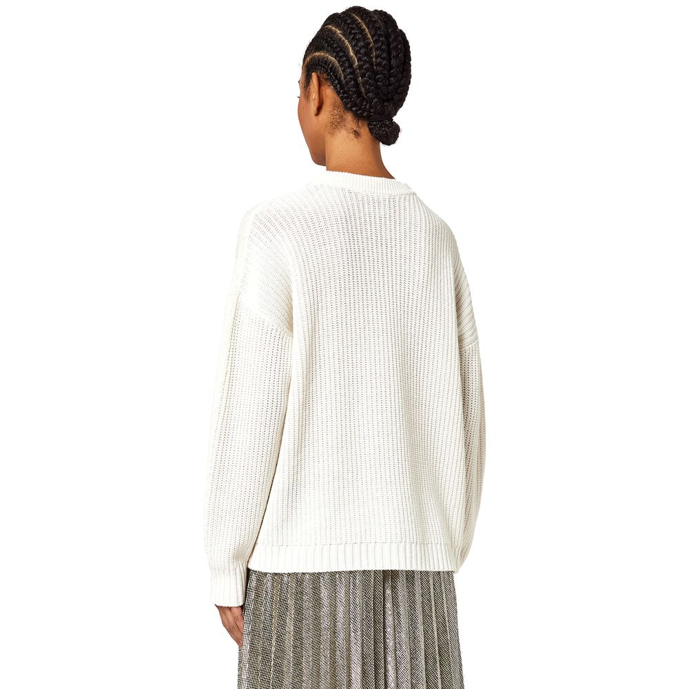 Alpha Studio Hvid Uld Riciclata Sweater