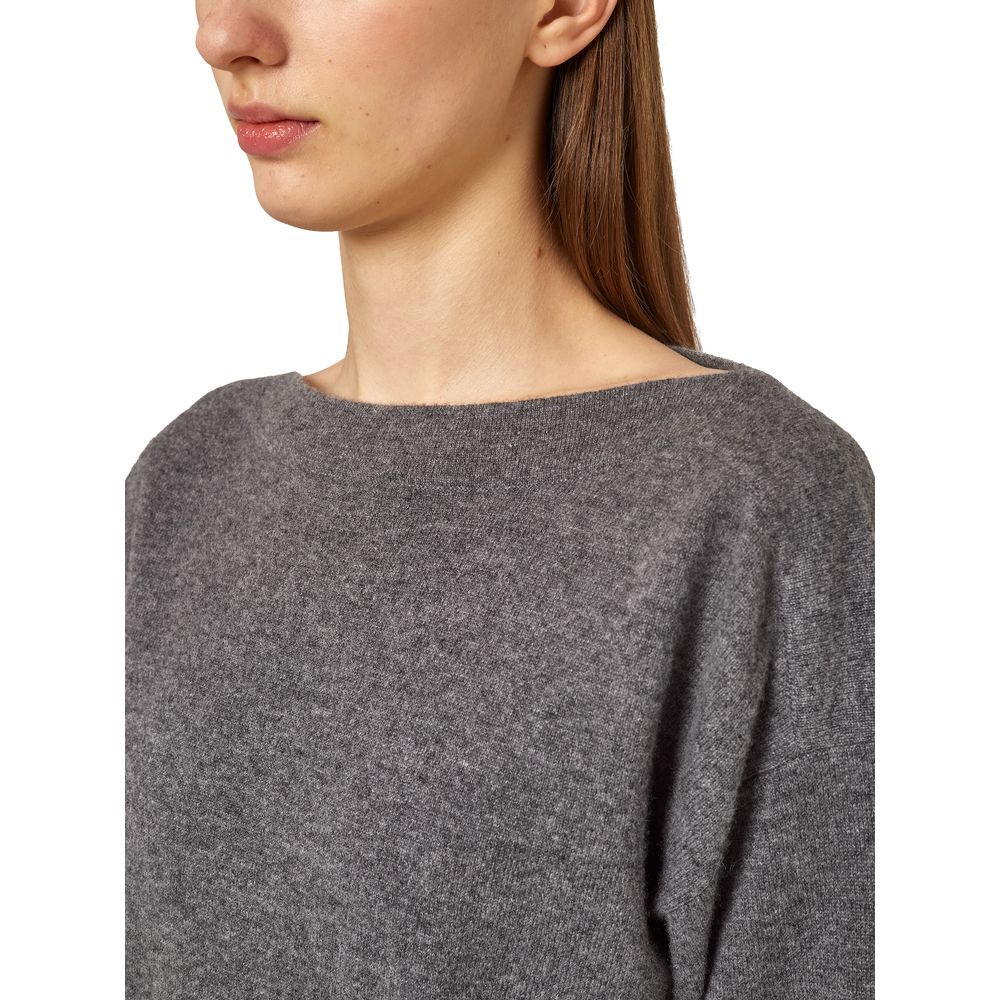 Alpha Studio Grå Cashmere Sweater