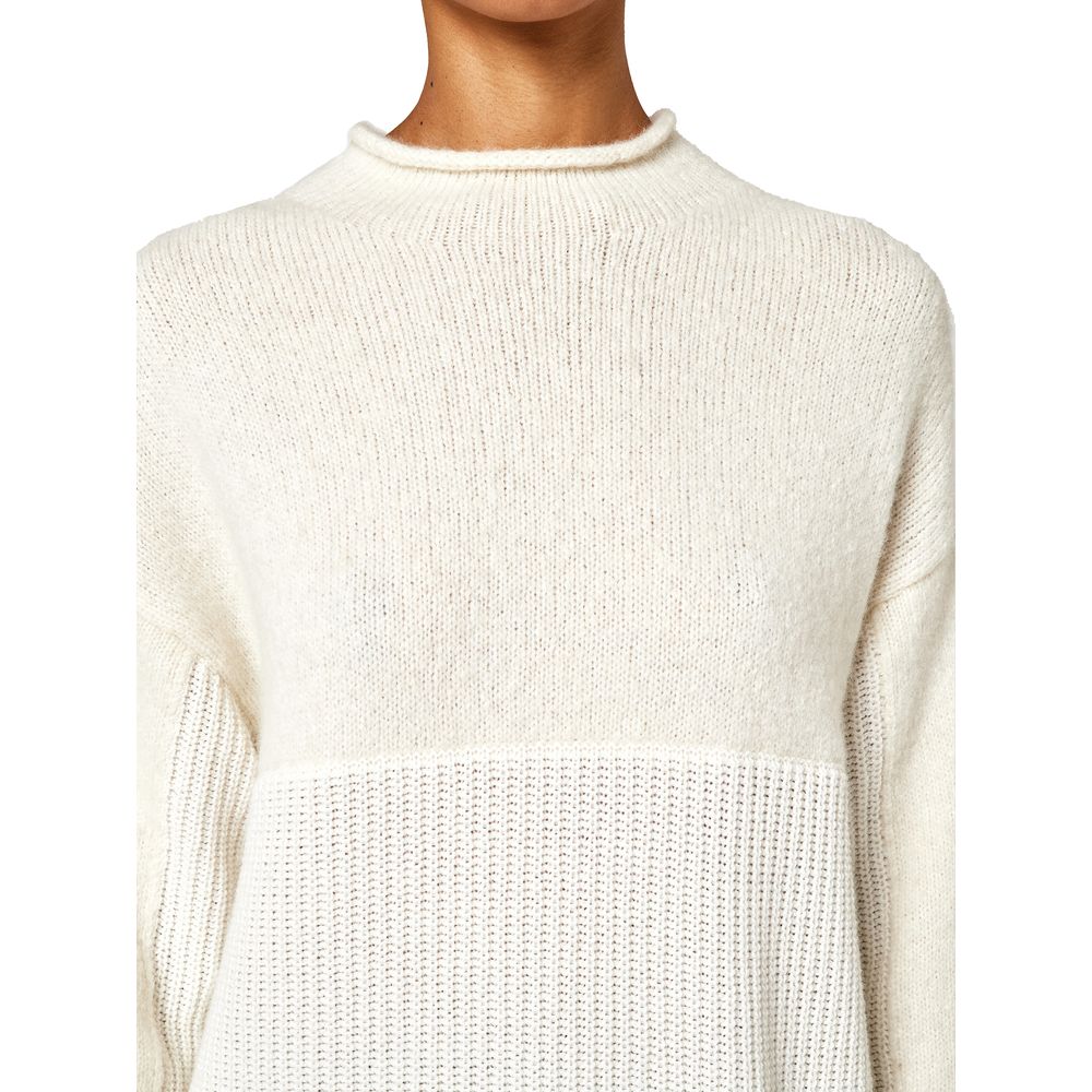 Alpha Studio Hvid Uld Riciclata Sweater