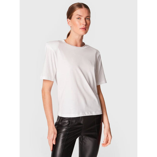 Patrizia Pepe Hvide bomuldstoppe &amp; T-shirt