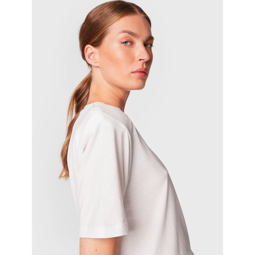 Patrizia Pepe Hvide bomuldstoppe &amp; T-shirt