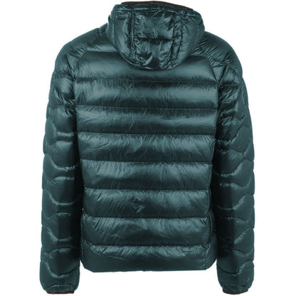 Refrigiwear Green Nylon Men's Down Jacket