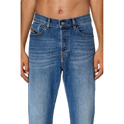 Diesel Blue Cotton Jeans & Pant