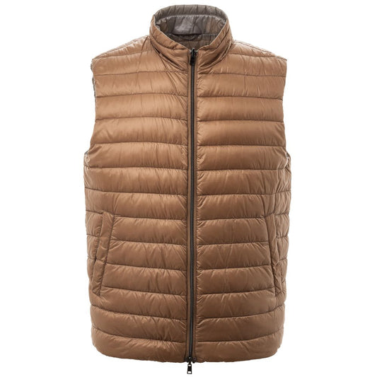 Herno brun polyamid vest