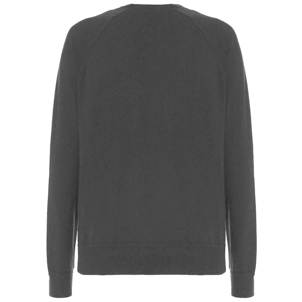 Malo Gray Wool Men Sweater