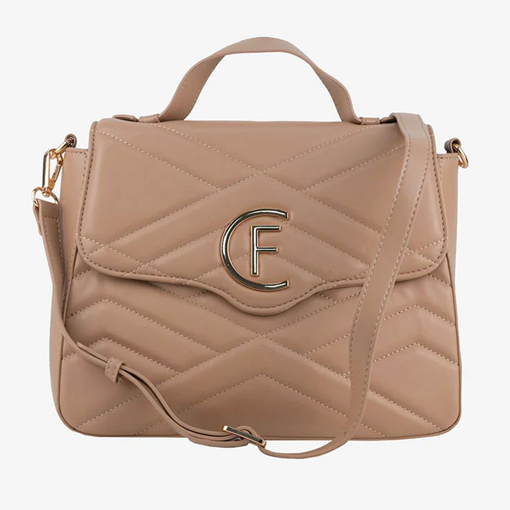 CRISTINAEFFE Beige kunstlæder Dame Crossbody taske