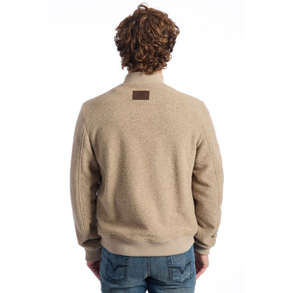 Roberto Pepe Luksus Beige Uld Herrejakke