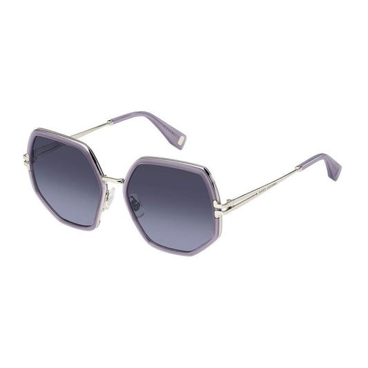 Ochelari de soare din metal violet Marc Jacobs