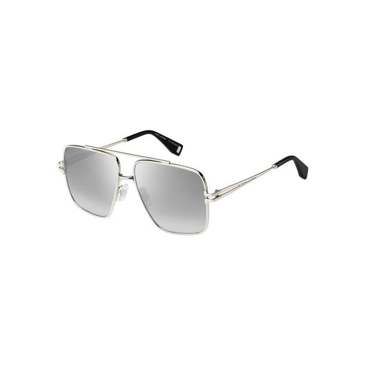 Ochelari de soare din metal gri Marc Jacobs