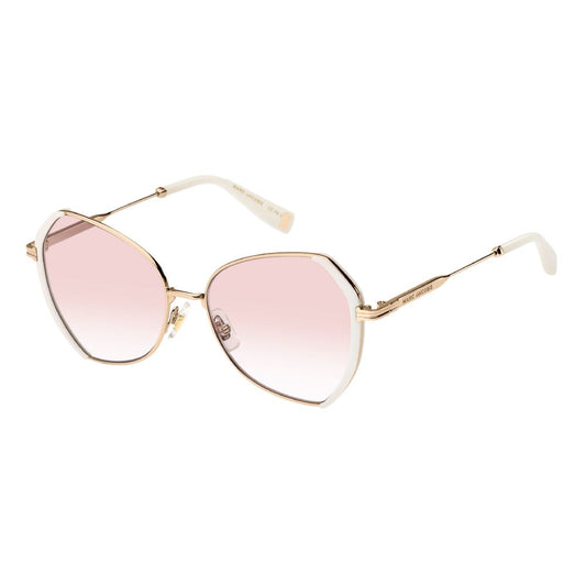 Ochelari de soare Marc Jacobs din metal auriu