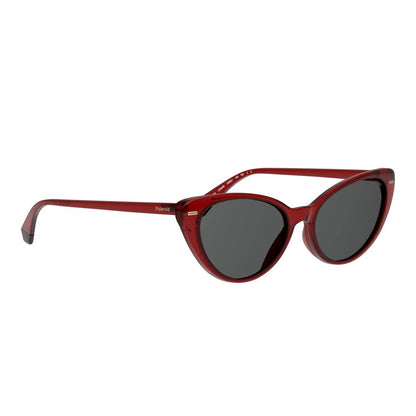 Polaroid Red Resin Sunglasses