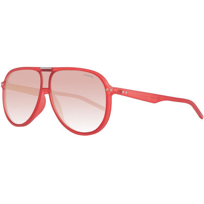 Polaroid Red Acetate Sunglasses