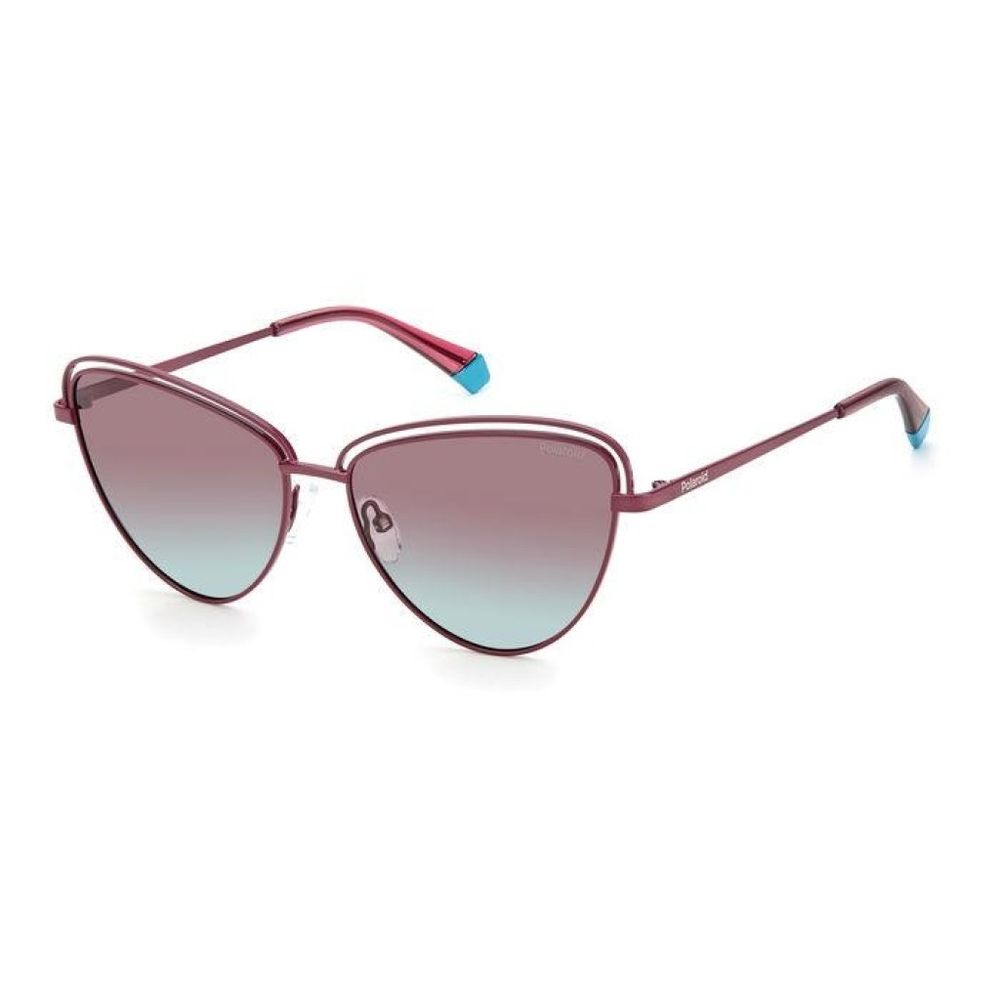 Polaroid Burgundy Steel Sunglasses