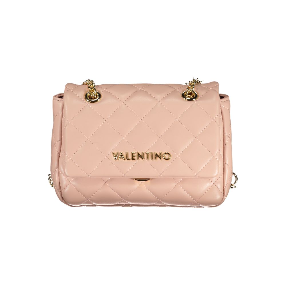 Valentino Tasker Pink Polyethylene håndtaske