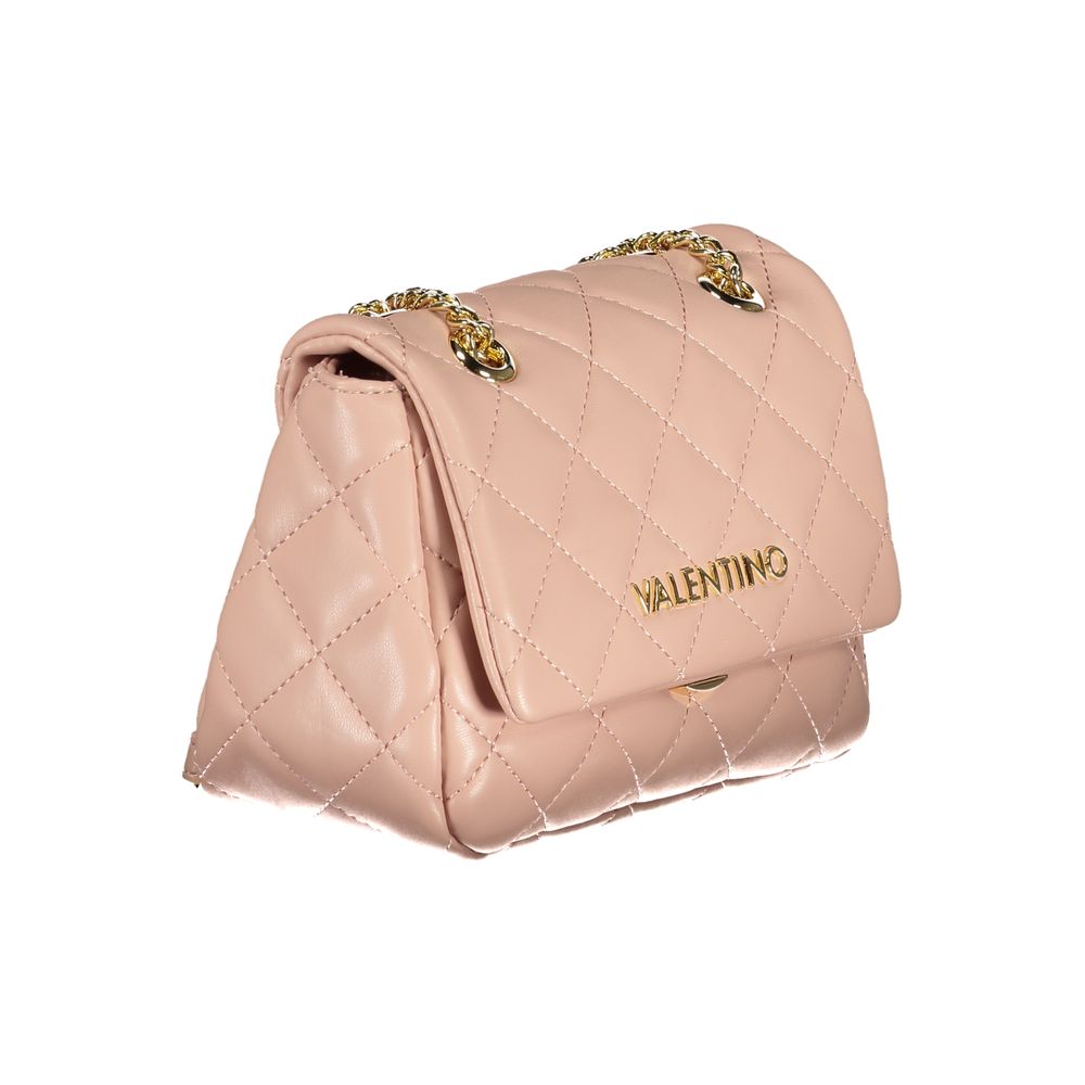 Valentino Tasker Pink Polyethylene håndtaske