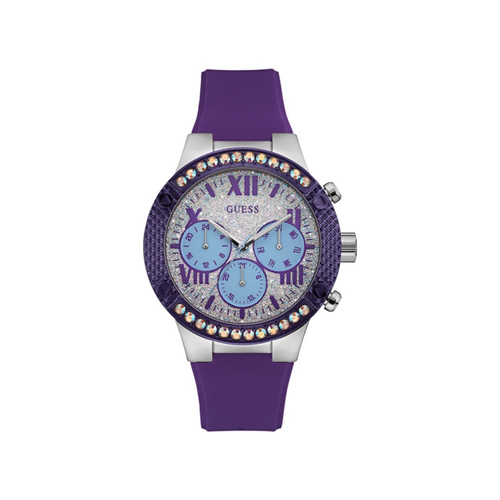 Guess Purple Silikone Watch