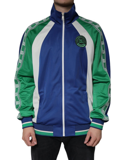 Dolce &amp; Gabbana Flerfarvet Polyester Bomberjakke med Lynlås