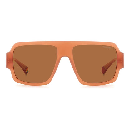 Polaroid Beige Resin Sunglasses