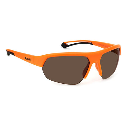 Polaroid Orange Resin Sunglasses