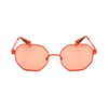 Polaroid Orange Metal Sunglasses