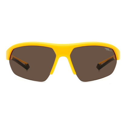 Polaroid Yellow Resin Sunglasses