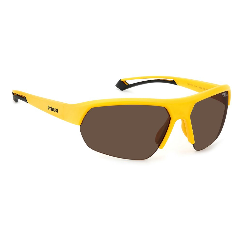 Polaroid Yellow Resin Sunglasses