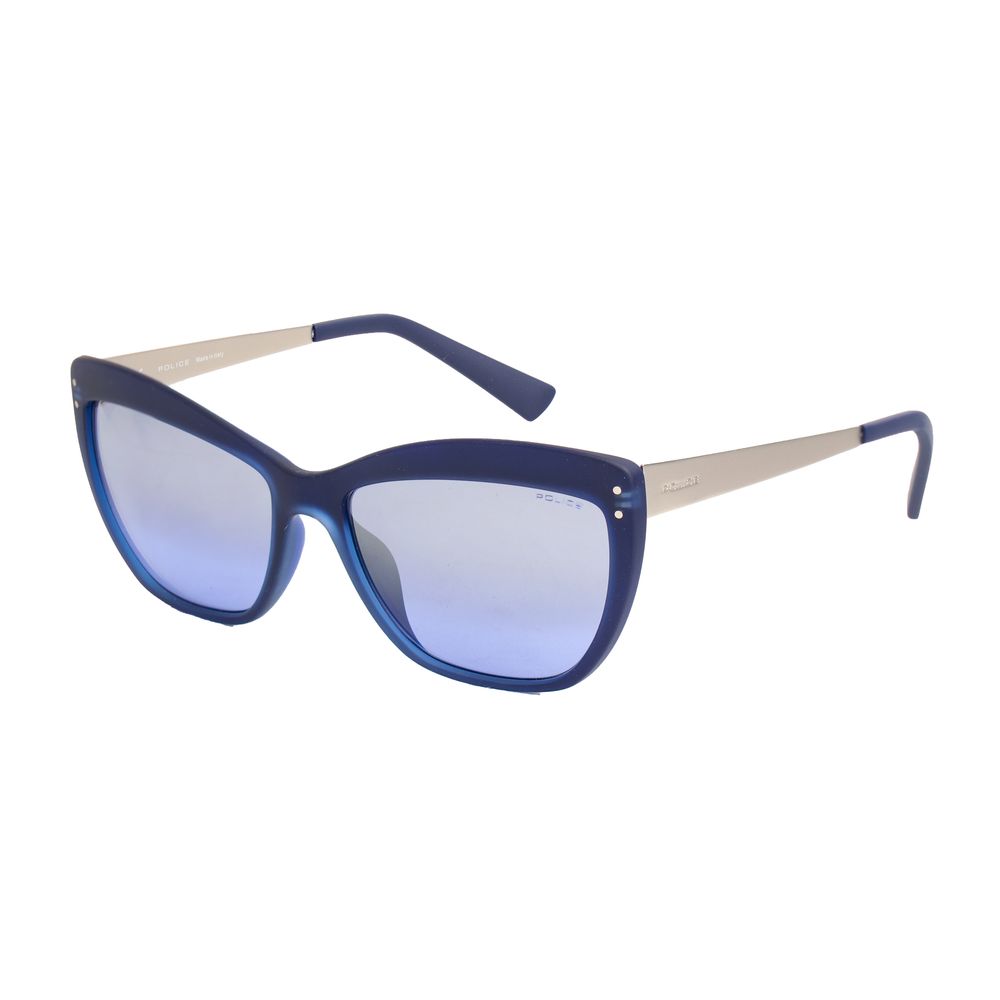 Police Blue Injected Sunglasses