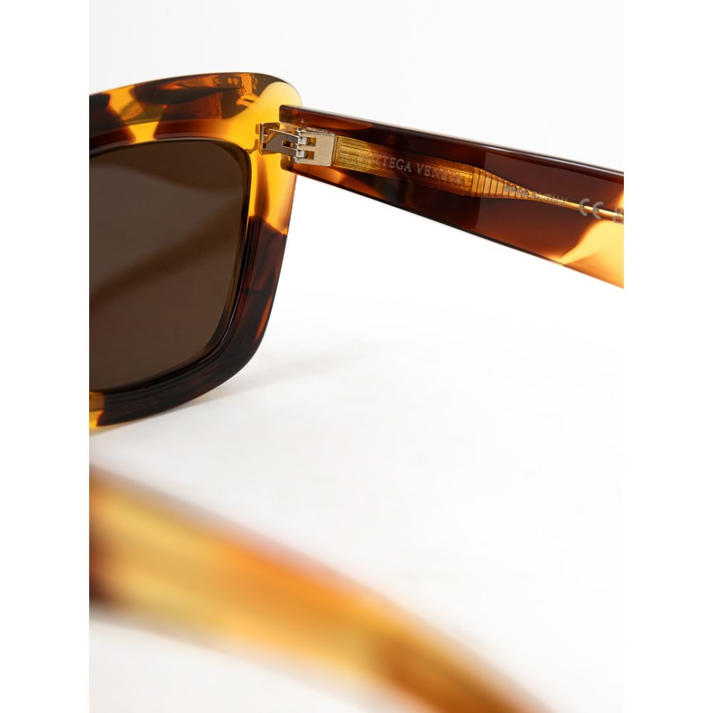 Bottega Veneta Brown Acetate solbriller