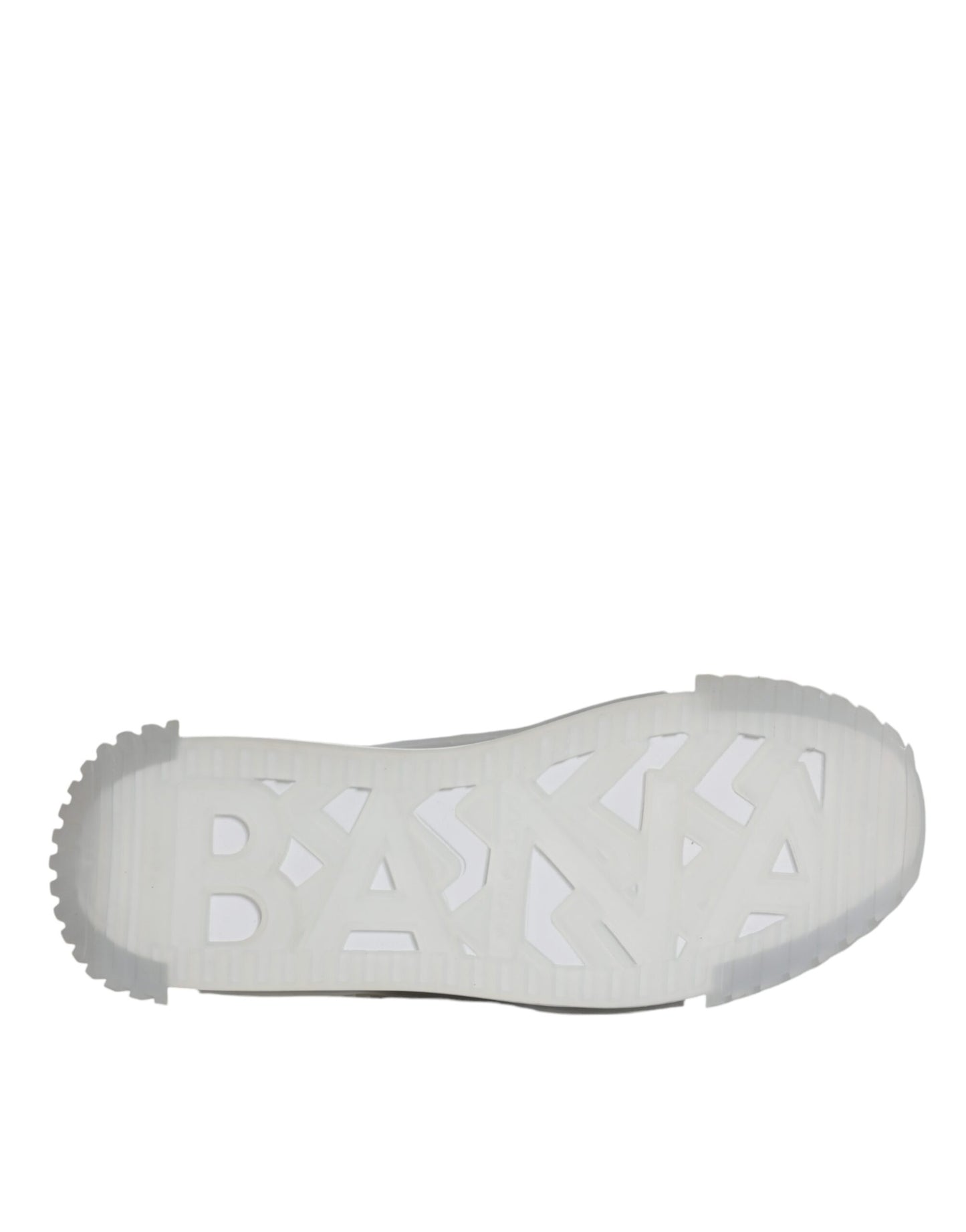 Dolce &amp; Gabbana Hvide Sølv Lave NS1 Sneakers Sko