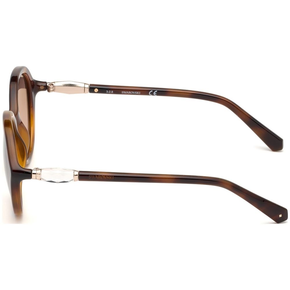 Swarovski brune acetatsolbriller