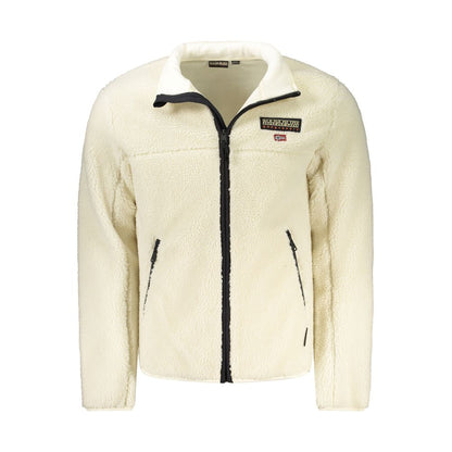 Napapijri White Polyester Men Jacket