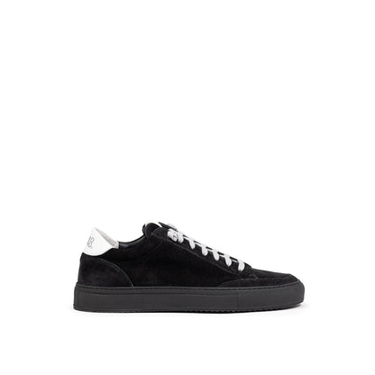 P448 Black Leather Scamociata Sneaker