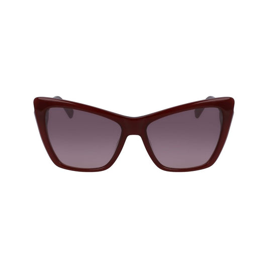 Longchamp Red Acetate solbriller