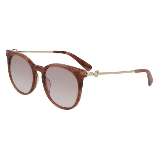 Longchamp Brown Acetate solbriller