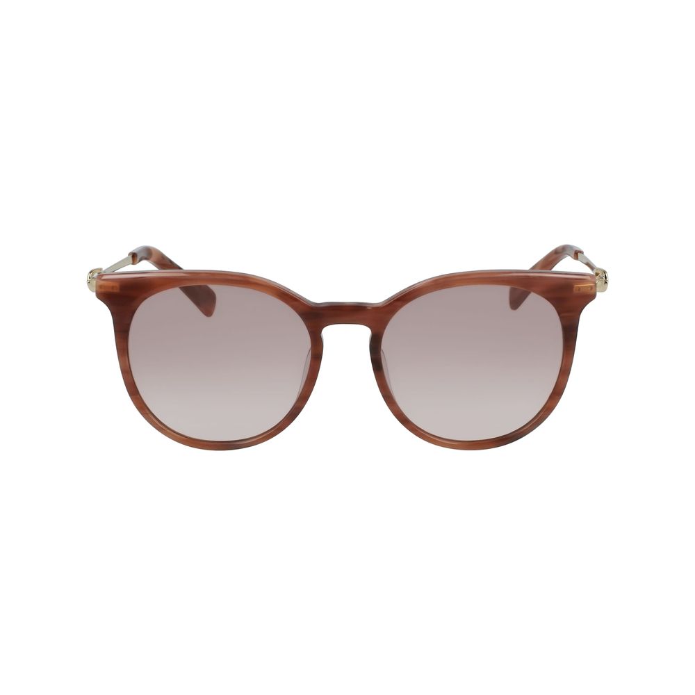 Longchamp Brown Acetate solbriller