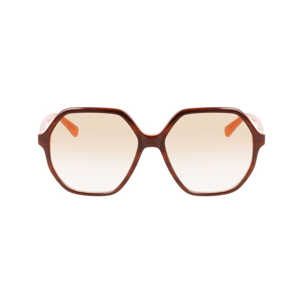 Longchamp Brown Acetate solbriller