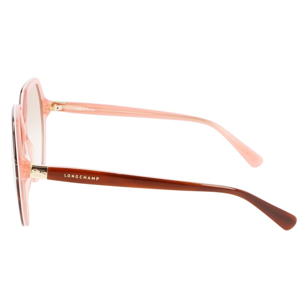 Longchamp Brown Acetate solbriller