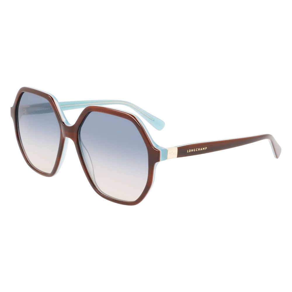 Longchamp Brown Acetate solbriller