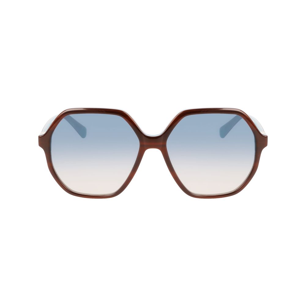 Longchamp Brown Acetate solbriller