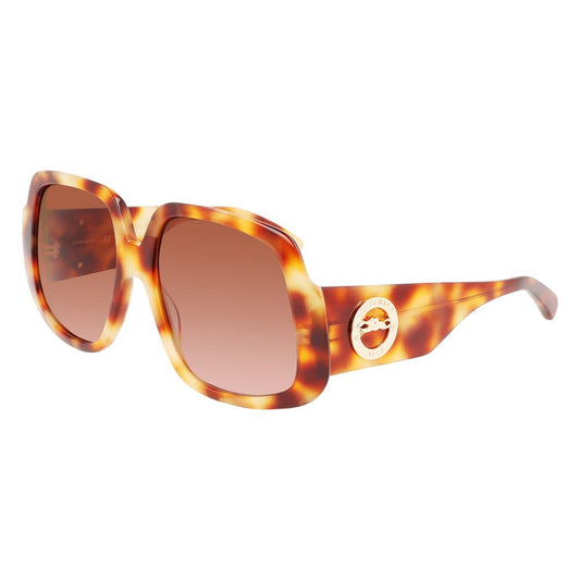 Longchamp Brown Acetate solbriller