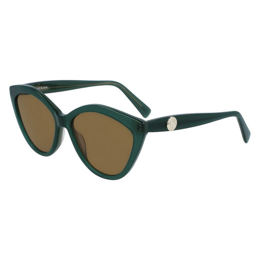 Longchamp Green Acetate solbriller