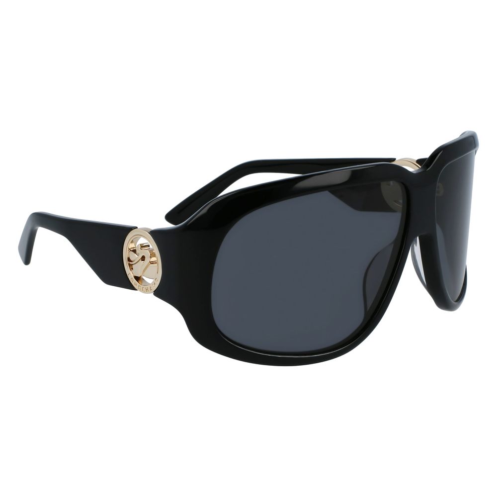 Longchamp Black Acetate solbriller