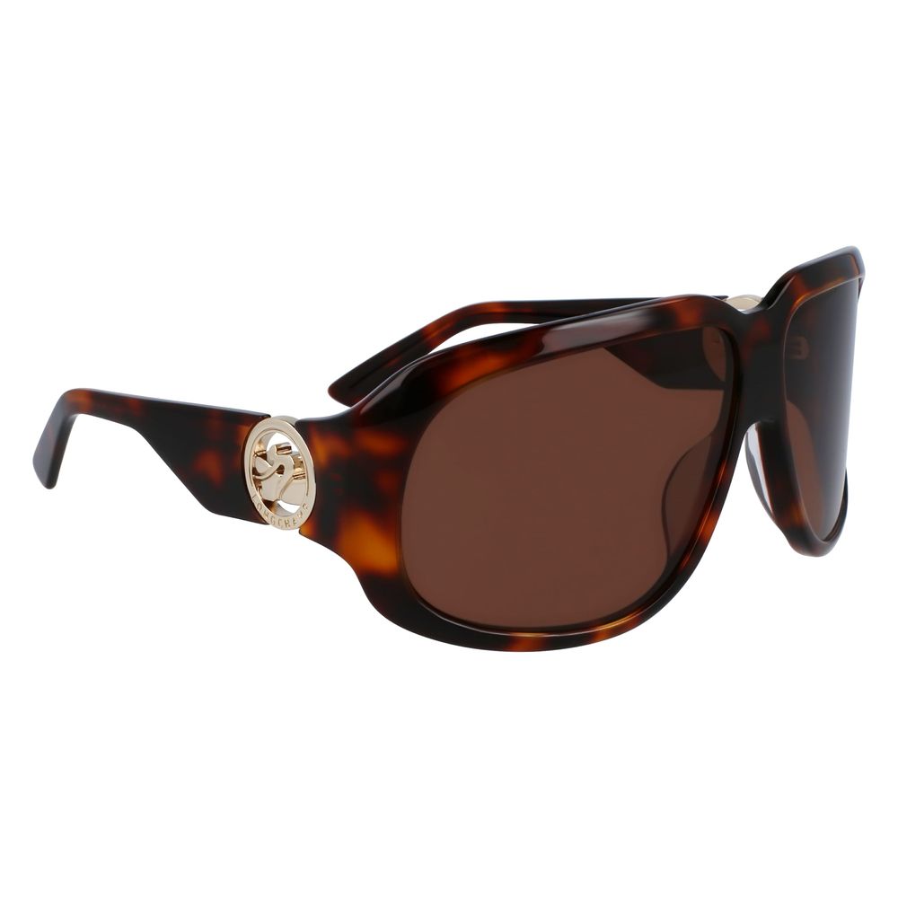 Longchamp Brown Acetate solbriller