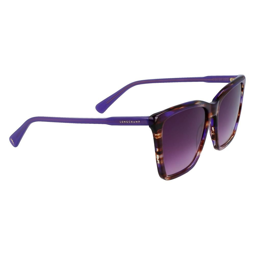 Longchamp Purple Acetate solbriller