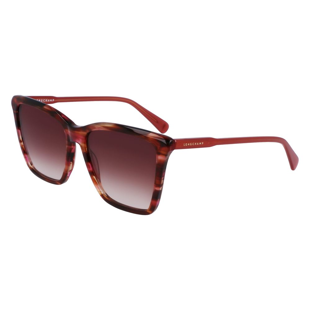 Longchamp Red Acetate solbriller