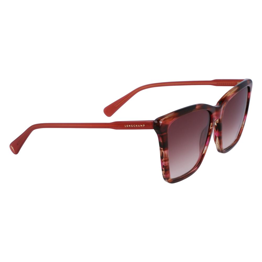 Longchamp Red Acetate solbriller